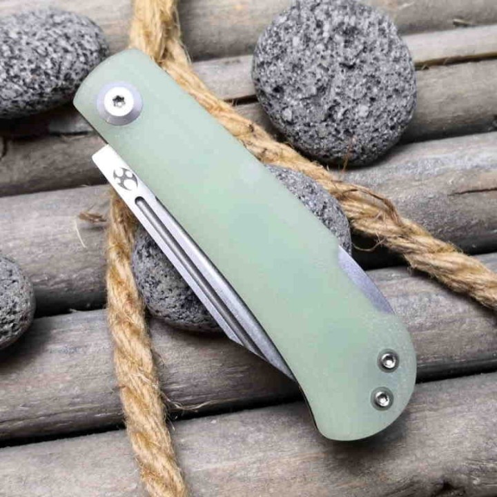 Couteau Kansept Wedge Jade Manche G10 Lame Acier 154CM Lockback  KT2026B6 - Livraison Gratuite