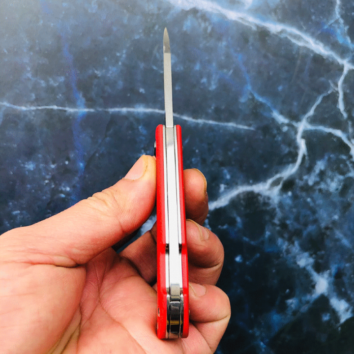 Couteau Kansept Wedge Red Manche G10 Lame Acier 154CM Lockback KT2026B2 - Livraison Gratuite