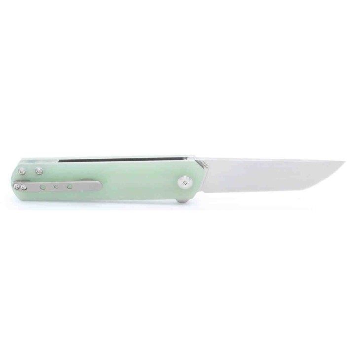 Couteau Kansept Foosa Jade Manche G10 Lame Acier 154CM Slip Joint KT2020T4 - Livraison Gratuite