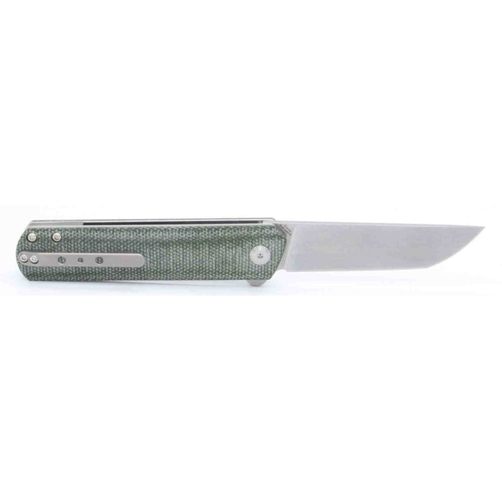 Couteau Kansept Foosa Green Manche Micarta Lame Acier 154CM Slip Joint KT2020T2 - Livraison Gratuite