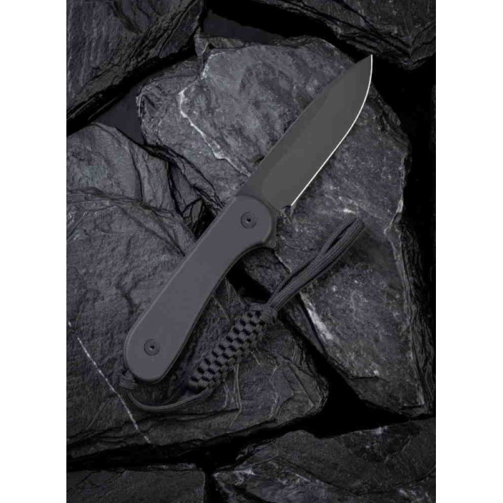 Couteau CIVIVI Elementum Lame Fixe Acier D2 Manche G10 Etui Kydex CIVC2105A - Livraison Gratuite