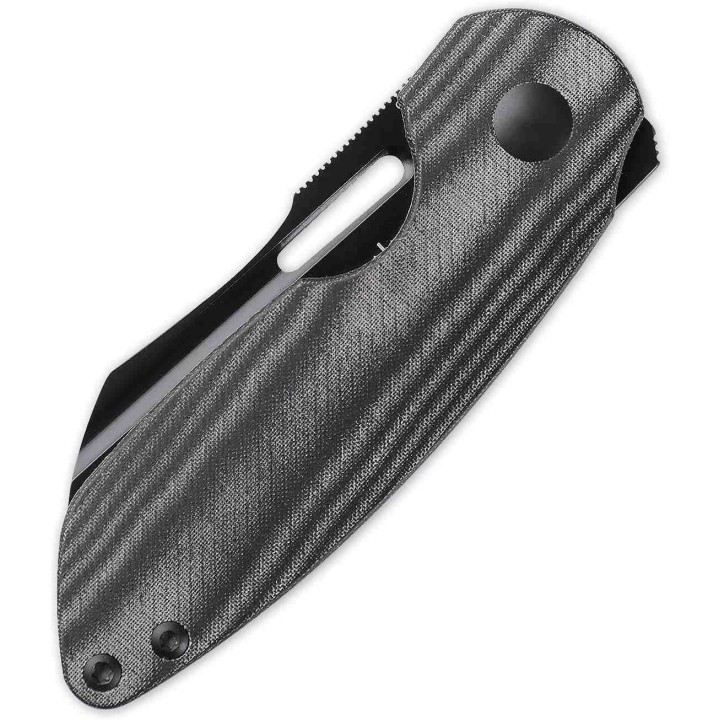 Couteau Kizer October Black Lame CPM-20CV Manche Micarta Linerlock Clip KIV3569A1 - Livraison Gratuite
