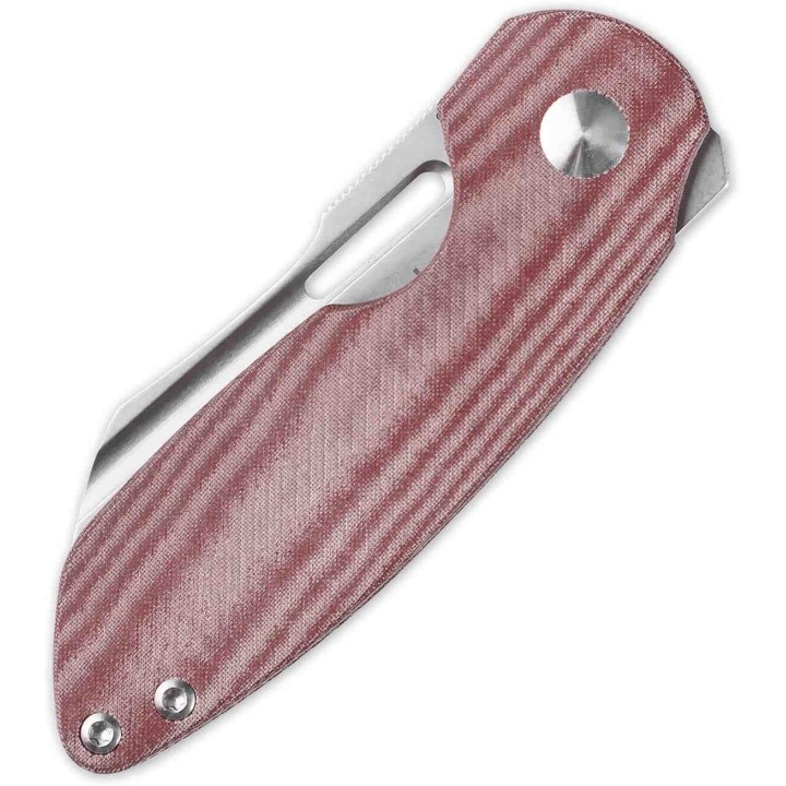 Couteau Kizer October Red Lame CPM-20CV Manche Micarta Linerlock Clip KIV3569A2 - Livraison Gratuite