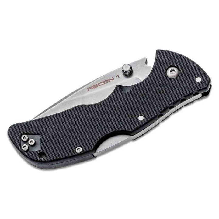 Couteau Cold Steel Mini Recon 1 Spear Point Acier AUS-10A Manche GRN Tri-Ad lock Clip CS27BAS - Livraison Gratuite