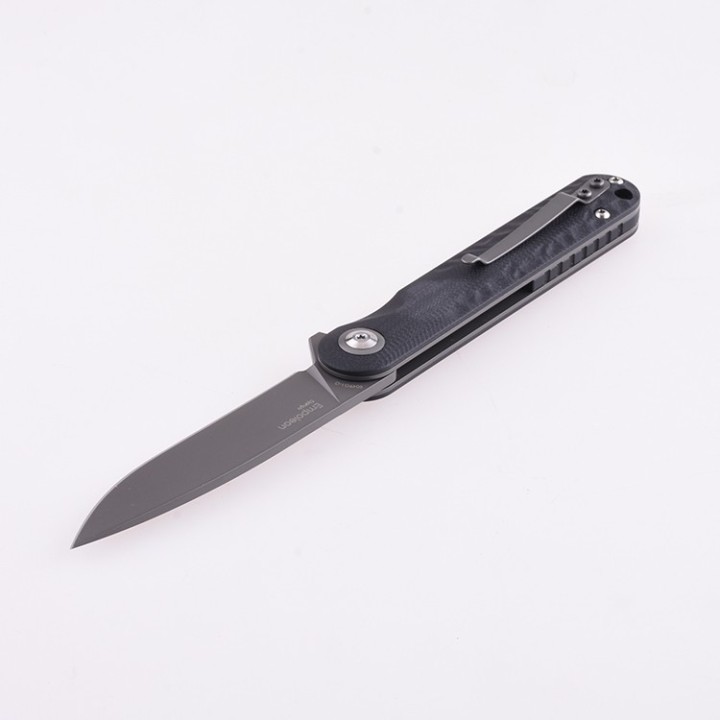 Couteau Shieldon Empoleon Grey Lame D2 Manche G10 IKBS Linerlock Etui Nylon SHI9049G1G - Livraison Gratuite