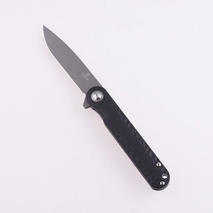 Couteau Shieldon Empoleon Grey Lame D2 Manche G10 IKBS Linerlock Etui Nylon SHI9049G1G - Livraison Gratuite