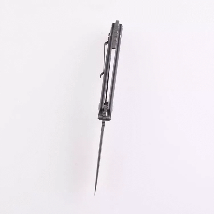 Couteau Shieldon Relicanth Lame D2 Manche G10 IKBS Linerlock Clip Etui Nylon SHI7070G - Livraison Gratuite