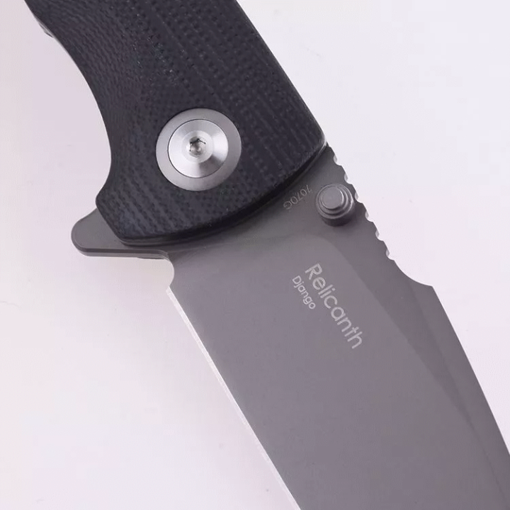 Couteau Shieldon Relicanth Lame D2 Manche G10 IKBS Linerlock Clip Etui Nylon SHI7070G - Livraison Gratuite