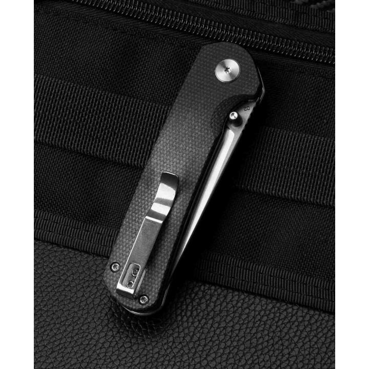 Couteau Bestech Sledgehammer Black Lame Acier D2  Manche Micarta IKBS Linerlock Clip BTKG31C - Livraison Gratuite