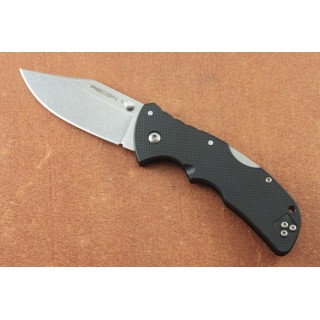 Couteau Cold Steel Mini Recon 1 Clip Point Acier AUS-10A Manche GRN Tri-Ad Lock Clip CS27BAC - Livraison Gratuite