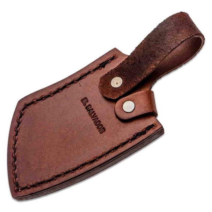 Couperet Condor Primal Cleaver Acier Carbone 1095 Manche Micarta Etui Cuir El Salvador CTK20114HC - Livraison Gratuite