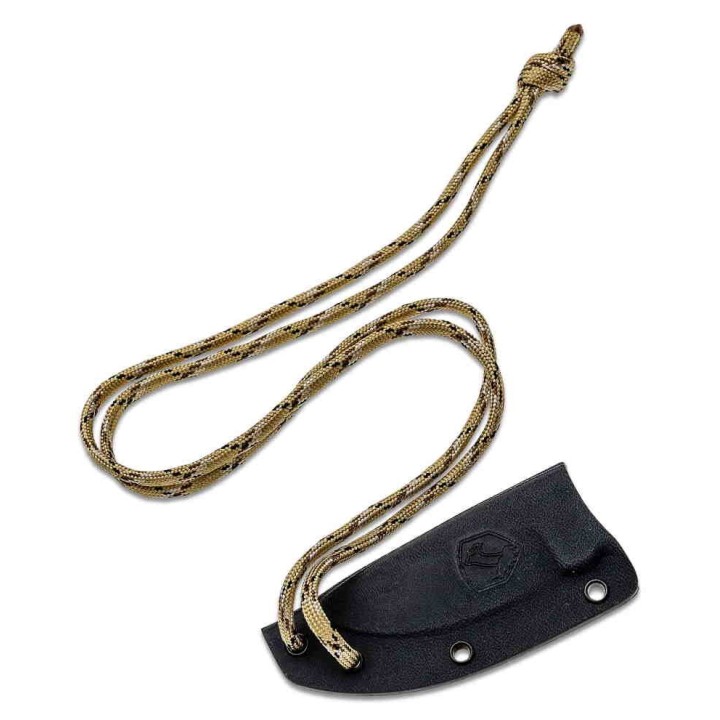 Couteau Condor Carlitos Tan Acier Carbone 1075 Manche Paracorde Etui Kydex El Salvador CTK80825HC - Livraison Gratuite
