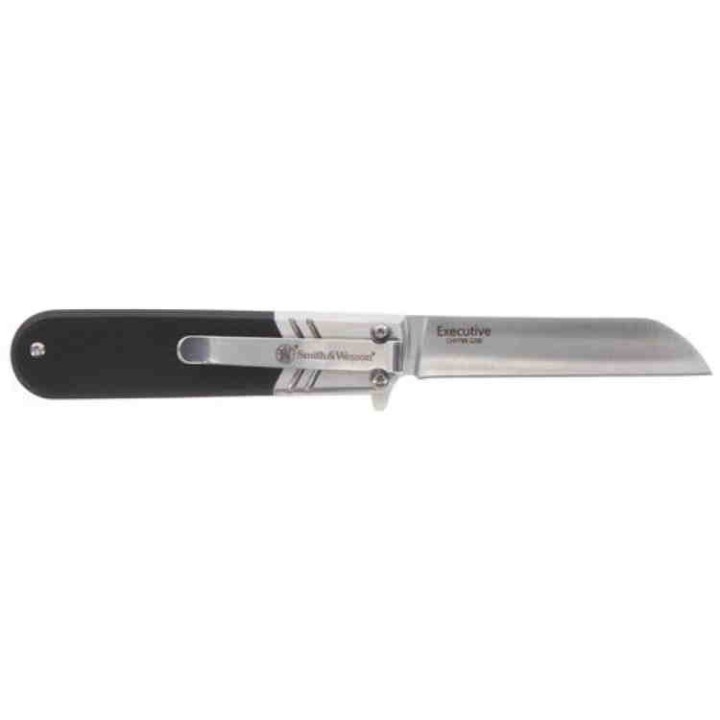 Couteau Executive Barlow Smith&Wesson A/O Lame Acier 8Cr13MoV Manche G10 SW1147094 - Livraison Gratuite