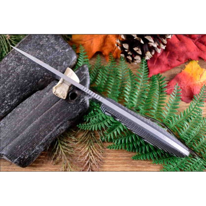 Couteau Esee Model 4 Lame Acier S35VN Manche G10 Etui Polymère Made In USA ES4PS35VO2 - Livraison Gratuite