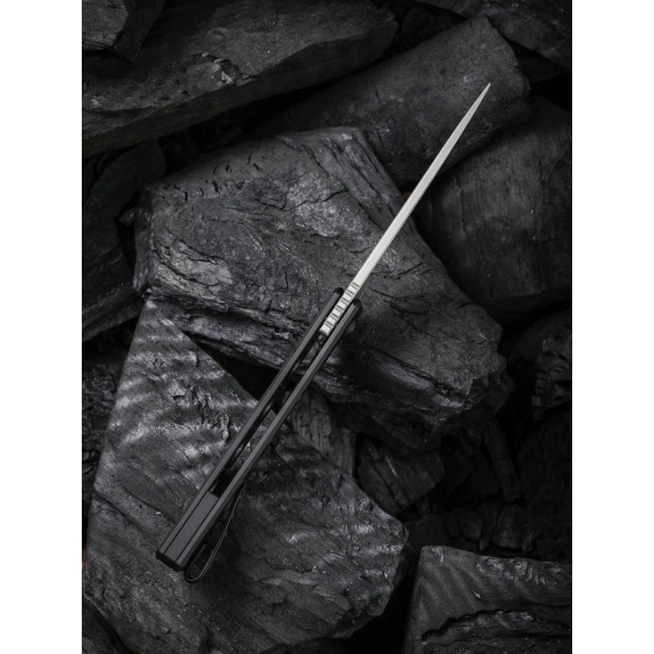 Couteau We Knife Co Ltd Miscreant 3.0 Blk Lame Acier CPM 20CV Manche Titane IKBS Framelock Clip WE2101B - Livraison Gratuite