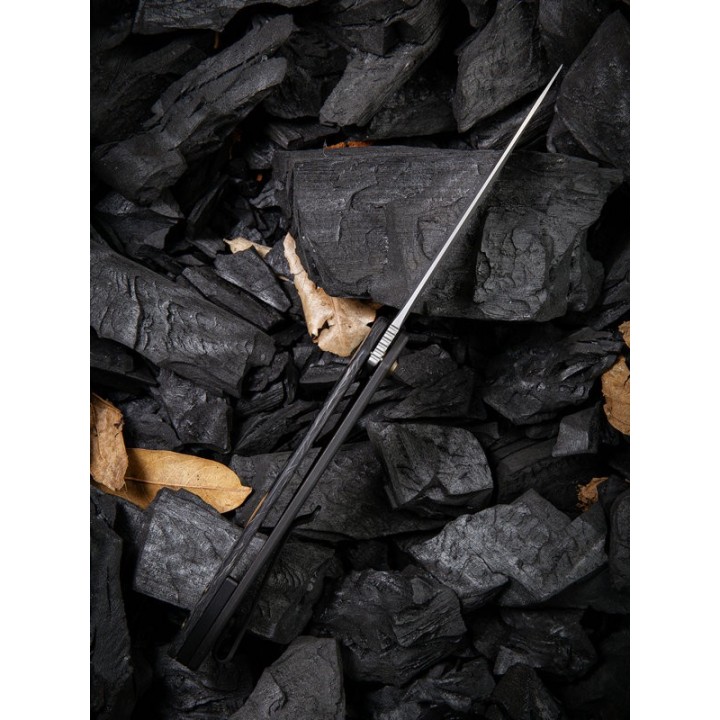 Couteau We Knife Co Ltd Kitefin Lame Acier S35VN Manche Titane/FC IKBS Framelock Clip WE2001A - Livraison Gratuite