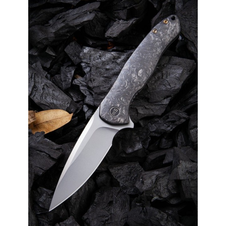 Couteau We Knife Co Ltd Kitefin Lame Acier S35VN Manche Titane/FC IKBS Framelock Clip WE2001A - Livraison Gratuite