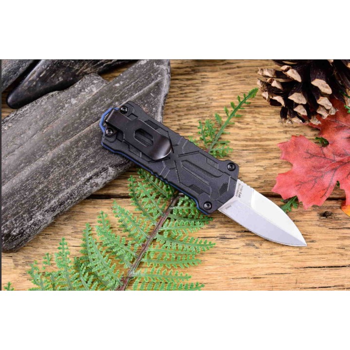 Couteau Kershaw Kapsule Sliding OTF Lame Acier 8Cr13MoV Manche GFN KS1190 - Livraison Gratuite