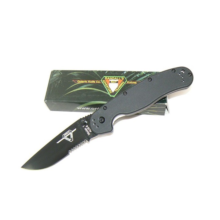 Couteau ONTARIO ON8847 RAT1 SERRATED