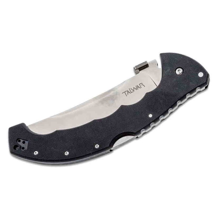 Couteau Cold Steel Talwar Acier S35VN Serrated Manche G-10 Tri-Ad Lock CS21TBXS - Livraison Gratuite