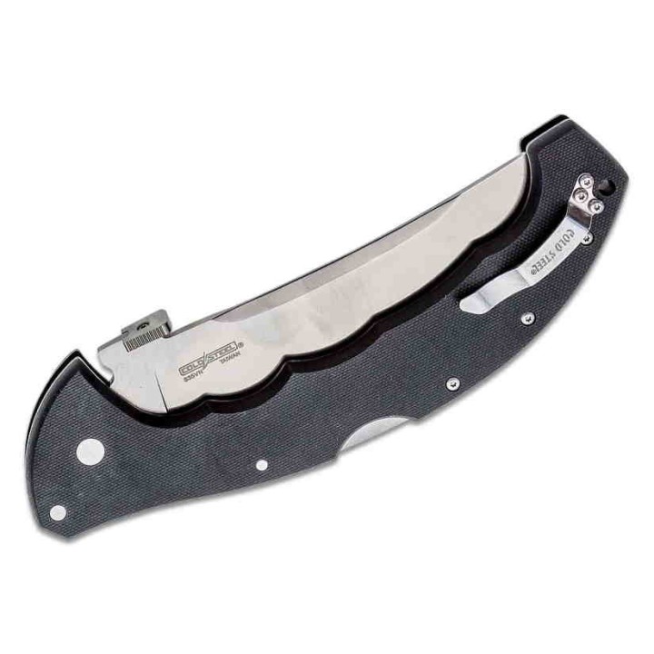 Couteau Cold Steel Talwar Acier S35VN Serrated Manche G-10 Tri-Ad Lock CS21TBXS - Livraison Gratuite