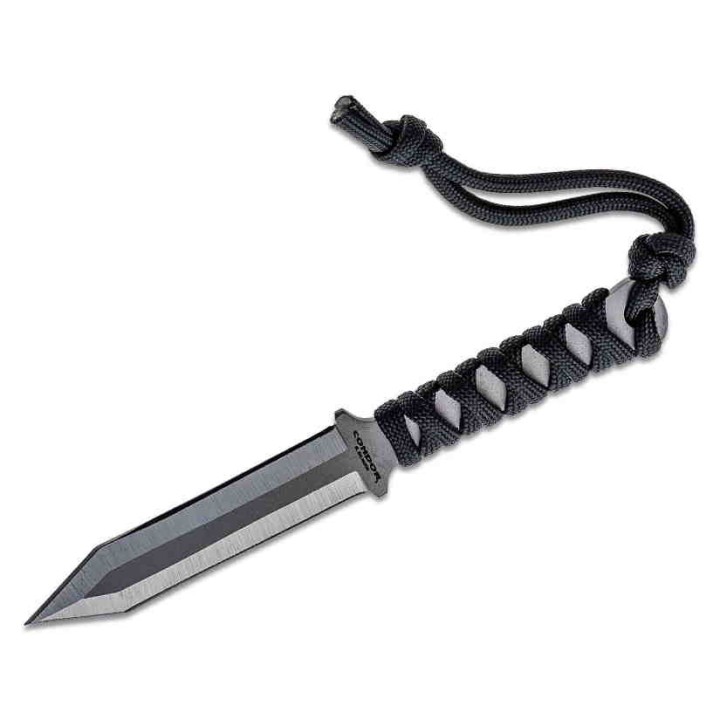 Couteau de Cou Condor Gladius Neck Lame Acier Carbone 1075 Etui Kydex El Salvador CTK1824312HC - Livraison Gratuite