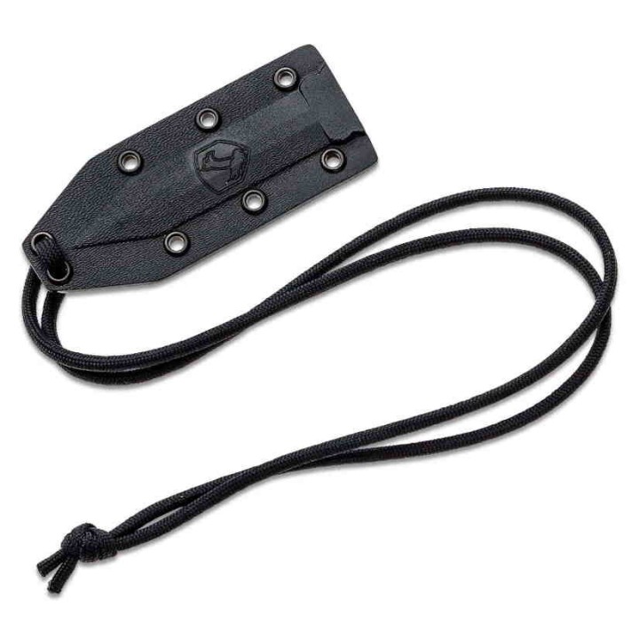 Couteau de Cou Condor Gladius Neck Lame Acier Carbone 1075 Etui Kydex El Salvador CTK1824312HC - Livraison Gratuite