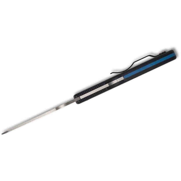 Couteau Spyderco Rescue 3 Manche Black FRN Acier VG-10 Serrated Made In Japan SC14SBK3 - Livraison Gratuite