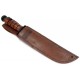 Couteau de Combat Ka-Bar Big Brother Acier Carbone 1095 Manche Cuir Couteaux KABAR Made In USA KA2217 - Livraison Gratuite