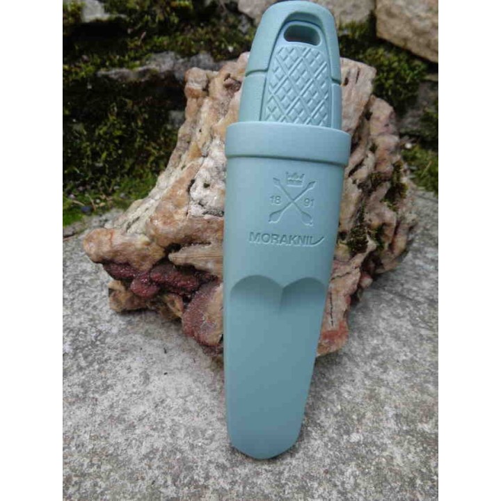 MO13855 Couteau Morakniv Eldris LightDuty Vert Pastel Morakniv Lame 12C27 - Livraison Gratuite
