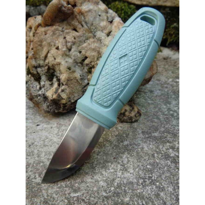 MO13855 Couteau Morakniv Eldris LightDuty Vert Pastel Morakniv Lame 12C27 - Livraison Gratuite