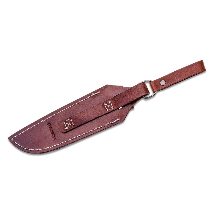 Couteau Condor Mountain Pass Camp Lame Acier 1095 Manche Micarta Etui Cuir Salvador CTK28357HC - Livraison Gratuite