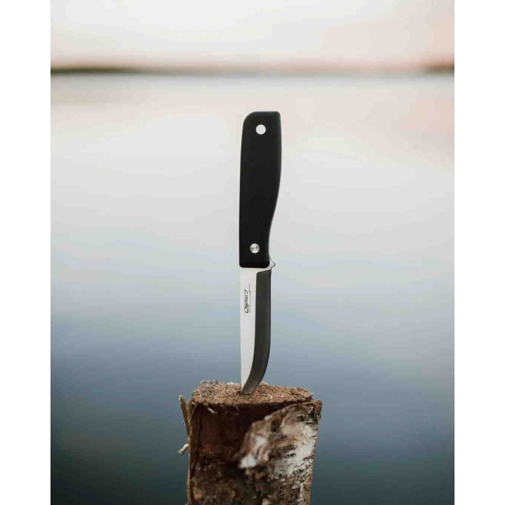 Couteau Marttiini MFT Lame Acier Inox Manche G10 Etui Cuir Made Finlande MN354010 - Livraison Gratuite