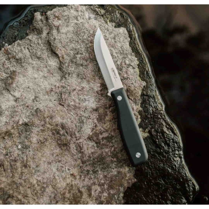 Couteau Marttiini MFT Lame Acier Inox Manche G10 Etui Cuir Made Finlande MN354010 - Livraison Gratuite