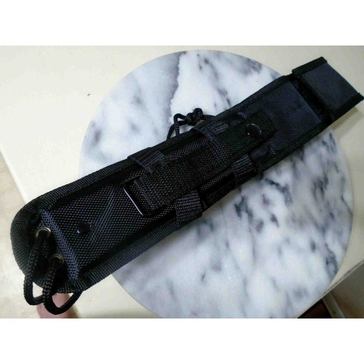 Couteau de Combat Smith&Wesson Homeland Security Tactical Lame Acier 7Cr17MoV Etui Nylon SWSUR4NCP - Livraison Gratuite