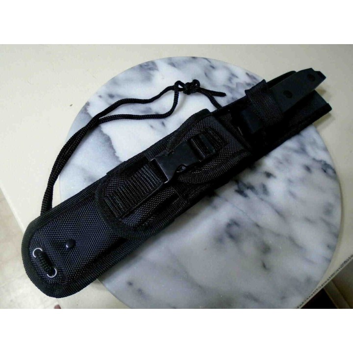 Couteau de Combat Smith&Wesson Homeland Security Tactical Lame Acier 7Cr17MoV Etui Nylon SWSUR4NCP - Livraison Gratuite