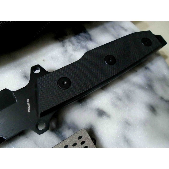 Couteau de Combat Smith&Wesson Homeland Security Tactical Lame Acier 7Cr17MoV Etui Nylon SWSUR4NCP - Livraison Gratuite