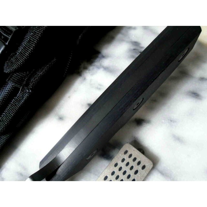 Couteau de Combat Smith&Wesson Homeland Security Tactical Lame Acier 7Cr17MoV Etui Nylon SWSUR4NCP - Livraison Gratuite