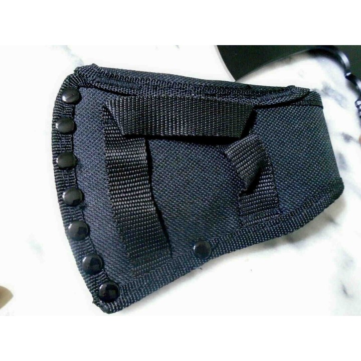 Hache Gerber Pack Hatchet Black Lame Acier Inox Manche FRN Etui Nylon G3484 - Livraison Gratuite