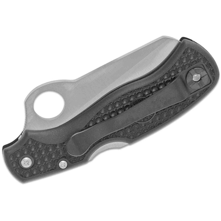 Couteau Spyderco Rescue 79mm Black handles Acier VG-10 Manche FRN Made In Japan SC45SBK - Livraison Gratuite