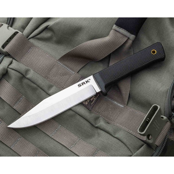 Couteau Cold Steel SRK Survival Rescue CPM-3V Manche Kray-Ex Etui Secure-Ex CS38CKE - Livraison Gratuite