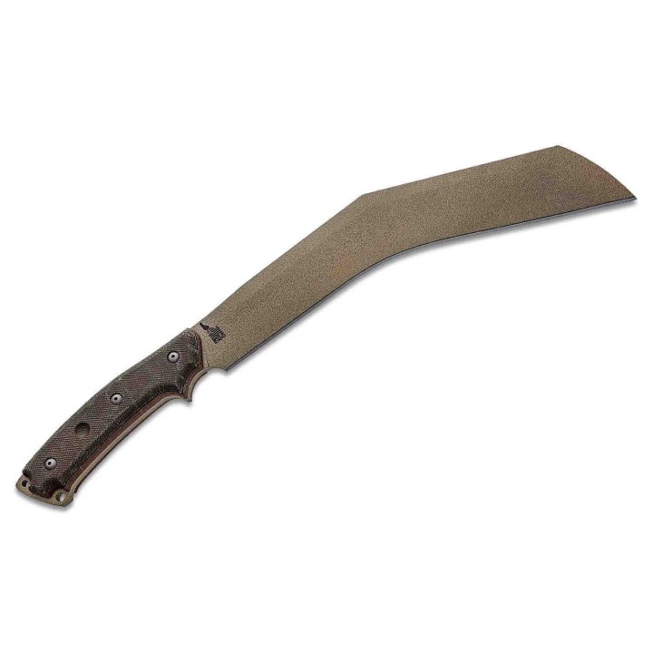 Machette Kukri TOPS Knives The Bestia Lame Acier Carbone 1095 Manche Micarta Etui Kydex USA TPTBST01 - Livraison Gratuite