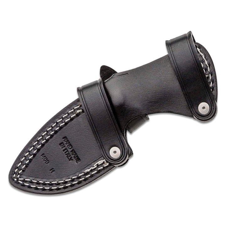 Couteau Karambit LionSteel H1 Lame Acier M390 Manche Natural Micarta Etui Cuir Made Italy LSTH1CVN - Livraison Gratuite