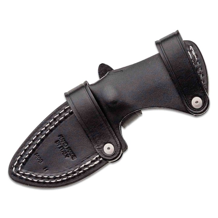 Couteau Karambit LionSteel H1 Lame Acier M390 Manche Black Micarta Etui Cuir Made Italy LSTH1GBK - Livraison Gratuite