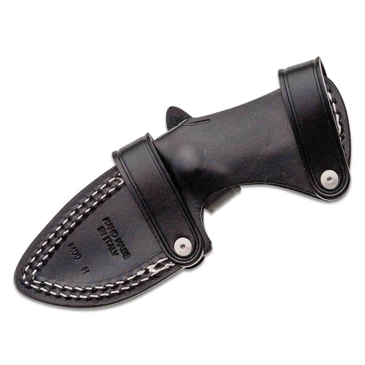 Couteau Karambit LionSteel H2 Lame Acier M390 Manche Natural Micarta Etui Cuir Made Italy LSTH2CVN - Livraison Gratuite