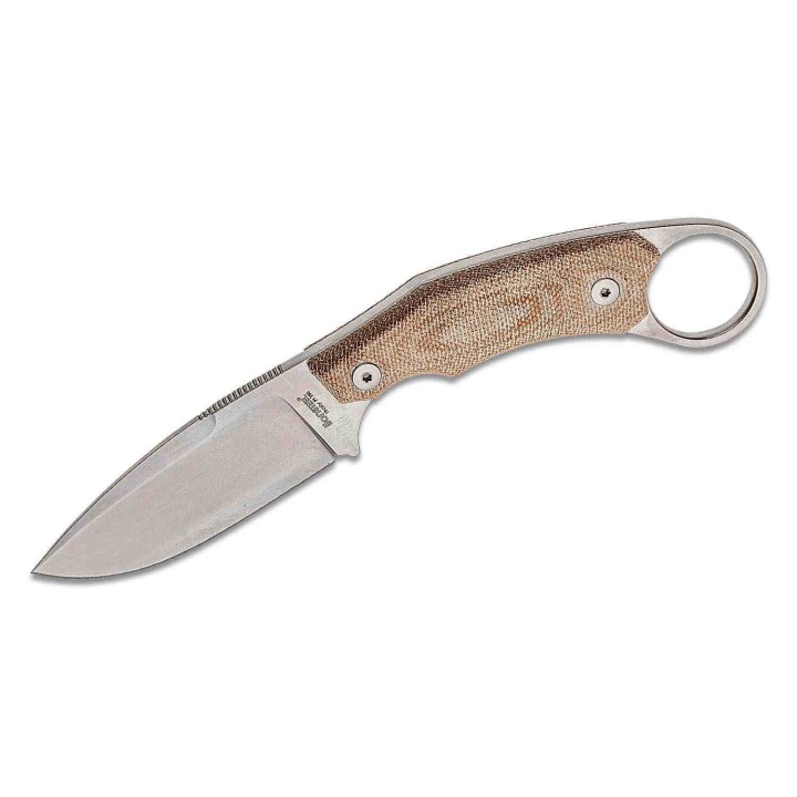 Couteau Karambit LionSteel H2 Lame Acier M390 Manche Natural Micarta Etui Cuir Made Italy LSTH2CVN - Livraison Gratuite