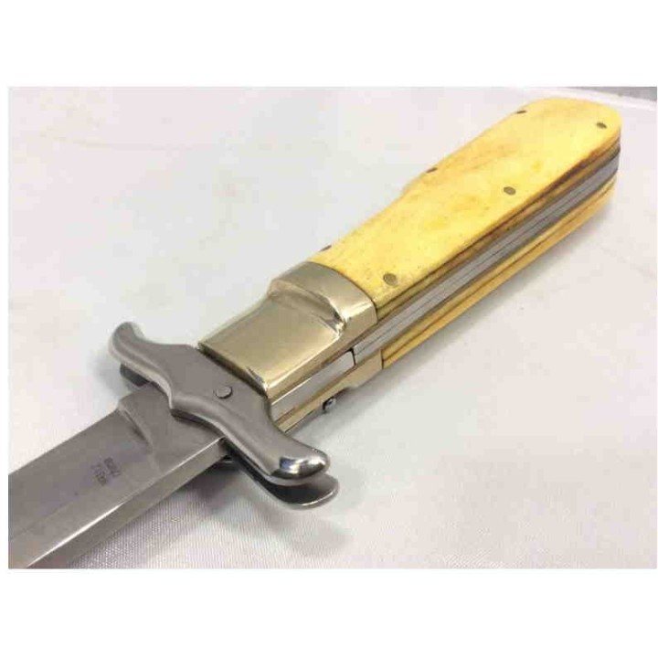 Couteau de Chasse Dague à la d'Estaing MARBLES Acier 440 Manche OS Etui Nylon MR312 - Livraison Gratuite