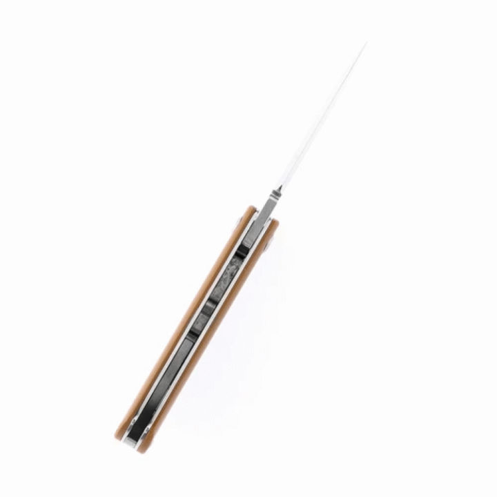 Couteau Kansept Wedge Brown Manche Micarta Lame Acier 154CM Lockback KT2026B9 - Livraison Gratuite