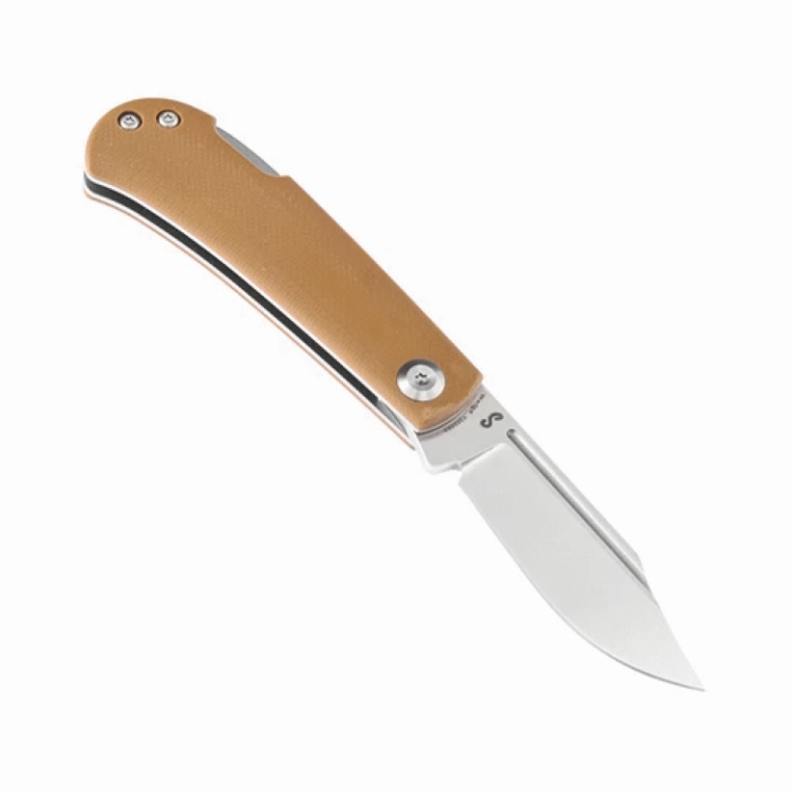 Couteau Kansept Wedge Brown Manche Micarta Lame Acier 154CM Lockback KT2026B9 - Livraison Gratuite