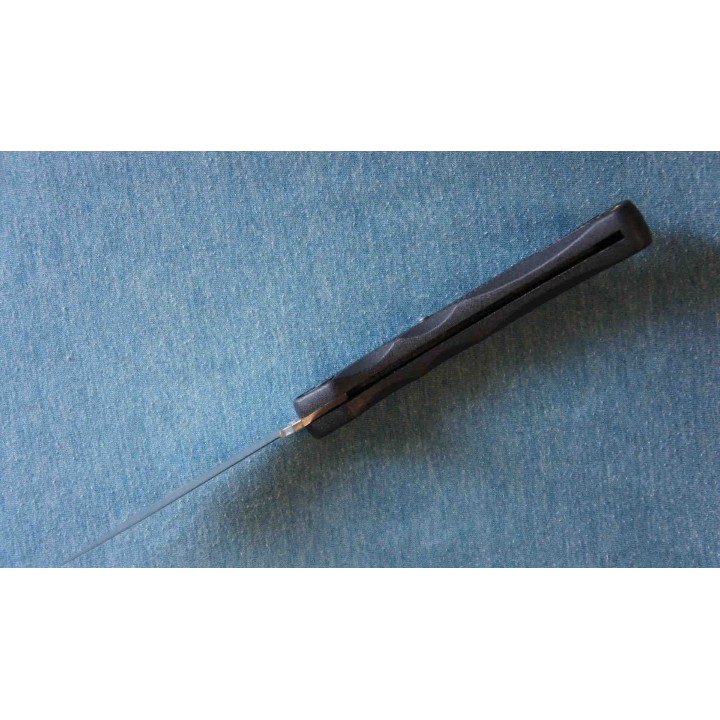Lot de 2 Couteau Chasse Marbles Black Manche Abs Lame Acier 440 Etui Nylon MR564 - Livraison Gratuite
